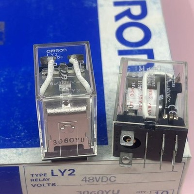 New LY2N 48VDC Intermediate Relay 10A 8 Pins x 1pc *tm
