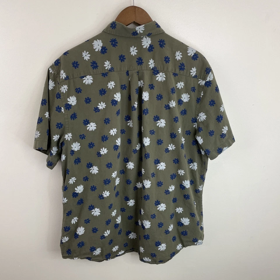 Camisa OLD NAVY Para Hombre XL Multicolor Floral Manga Corta Con Botones Foto 2 de 4