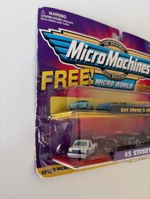Micro Machines Galoob Micro World #5 Street Trucks 65130 Sealed Vintage Toy