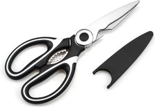 Geflügelschere, Küchenschere Edelstahl, Mehrzweck Haushaltsschere, Schere mit Sc