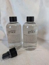 Lot of 2 Philosophy Amazing Grace Body Spritz 8 fl oz with Pump Womens Fragrance