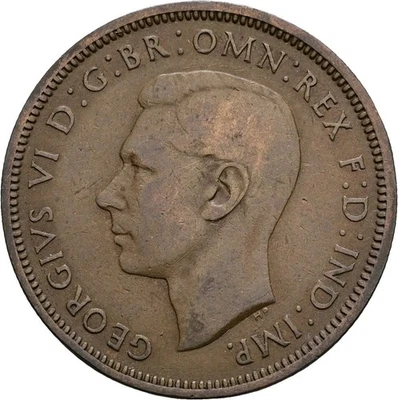 Großbritannien, George VI. 1936-1952, Half Penny, 1941 - Bild 1 von 2
