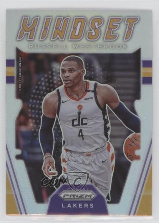 2021-22 Panini Prizm Mindset Silver Prizm Russell Westbrook #2 06vc