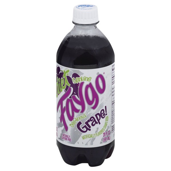 Faygo Diet Grape Soda, 20 fl oz Bottles, 6 Pack  Free Shipping!!!!!