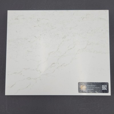 Cambria Macbeth Quartz 10''x12''x.75'' Display Sample Dual Finish Polished & Matte