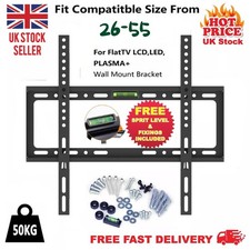 Adjustable TV Wall Mount Bracket SuitableFor 26 27 32 37 40 42 50 55" LCD LED