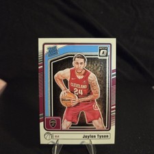 2024-25 Donruss Optic Jaylon Tyson Rated Rookie Silver Holo Prizm #253 Cavs