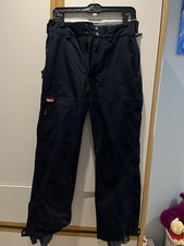Burton Cargo Pants Woman  s Small Black Ski Snowboard Dryride Black Adjustable
