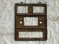 NOS Ford Full Size Car Wood Grain Dash Bezel D6AZ-60044D70-A