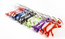 Safety Glasses 12 Pcs Goggles Set Clear Anti-Fog UV400 Protection, ANSI Z87.1