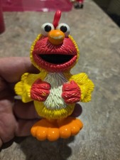 Sesame Street 2003 Chicken Elmo Bobble Figure...