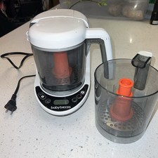 Baby Brezza One Step Deluxe Food Maker Cook Blend Steam Pur e BRZ00141 Extra Cup
