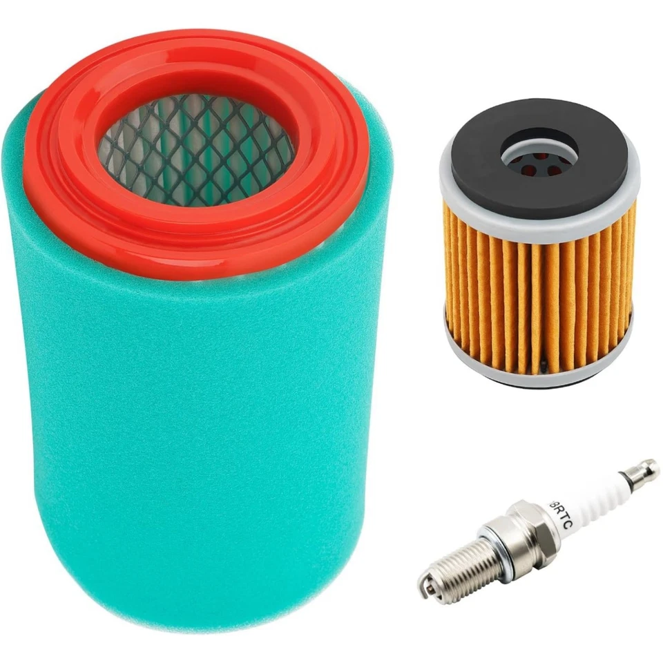 KN142 ATV Air Filter Oil Filter Kits For Yamaha Bruin YFM250B With Spark Plug - Image 3 of 4