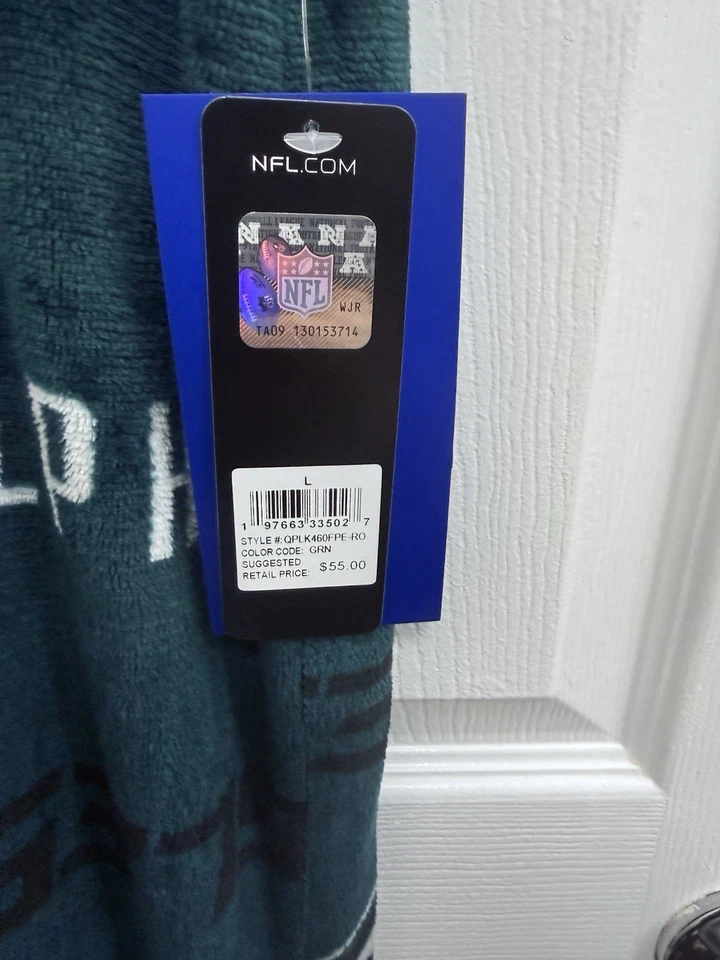 Pantalones de pijama verdes y negros de la NFL Philadelphia Eagles 🦅 nuevos con etiquetas, talla L Foto 3 de 4