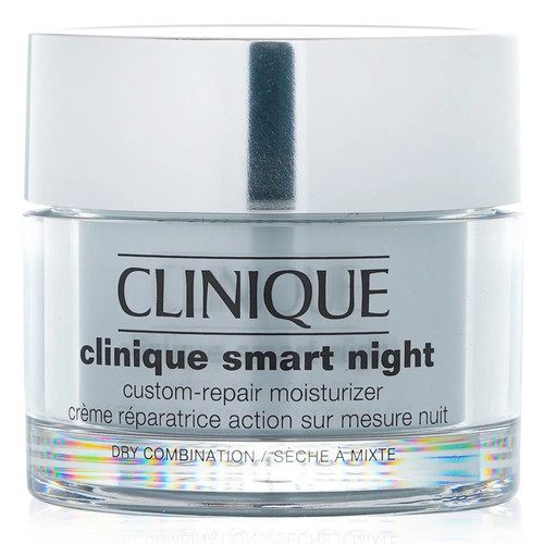 Clinique Smart Night Custom-Repair Feuchtigkeitscreme 1,0 oz/30 ml trockene Kombination