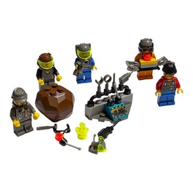 LEGO Rock Raiders Crew Minifigs Minifigures 4930 Complete in Box NO Instructions