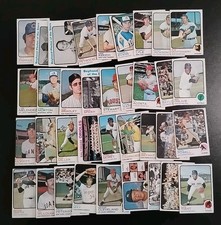 1973 Topps Baseball Card Starter - 36 Different Vintage Cards - W/ Reggie Smith