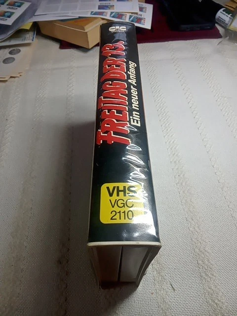 VHS Rarität: FREITAG DER 13. PART 5 - EIN NEUER ANFANG (1985) Cover Einge. (R1) - Bild 3 von 4