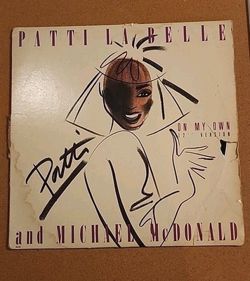 Patti LaBelle & Michael McDonald On My Own 12'' Single Stir It Up MCA 1984 NM