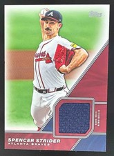 2026 Topps Spencer Strider Major League Material #MLM-SST MEM Braves
