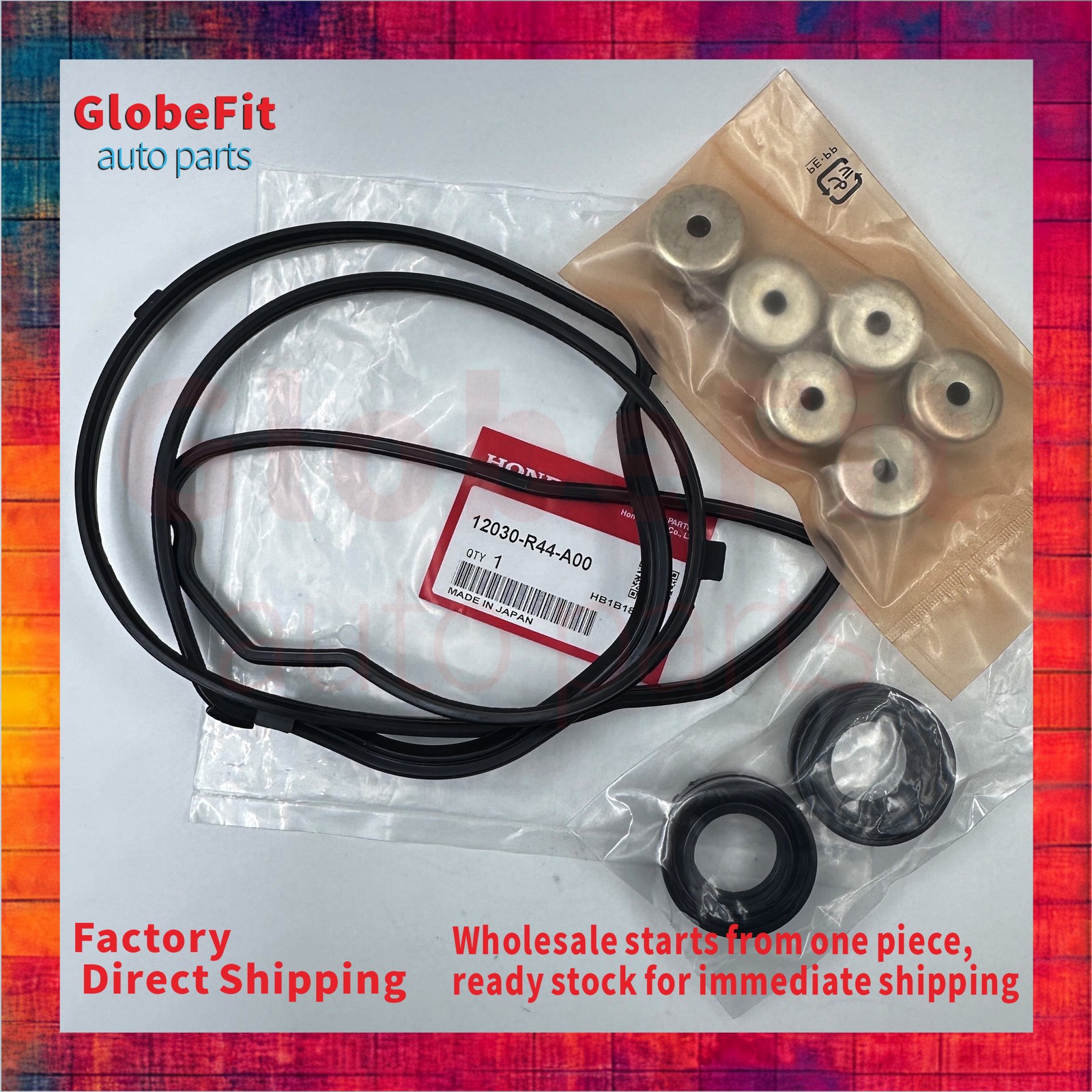 Genuine OEM Valve Cover Gasket Kit 12030-R44-A00 for Honda Civic Accord CR-V TSX