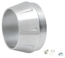 Bassani Chrome End Cap w/0.5" Lip for Road Rage Exhaust Mufflers (ENDCAP-SM)