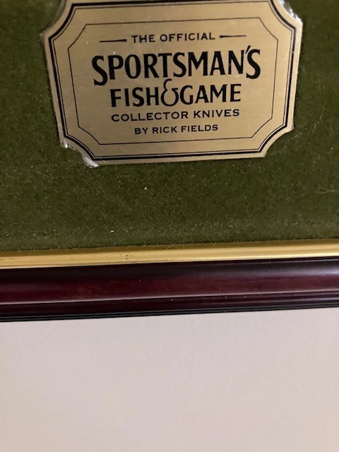 Juego completo, 24 cuchillos Rick B Field's Franklin como nuevos en exhibiciones de distribuidor-RARO Foto 4 de 4