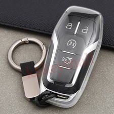 Para Ford Focus Mustang Explorer F-150 Llavero Transparente Estuche Soporte Cubierta Accesorios