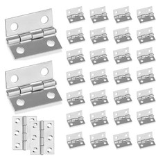 304/201 Stainless Steel Mini Hinge Decorative Box Model Furniture Doors Hinges