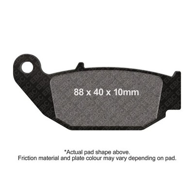 EBC HH Sintered Street Brake Pad Rear Right Benelli TNT 200 Tornado T 2017-2018