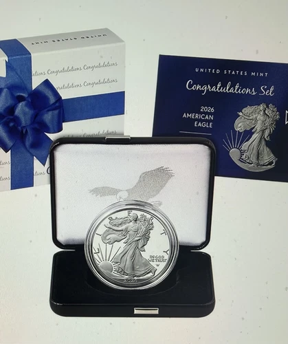 2026 Congratulations Set American Eagle 1oz Silver Proof Coin 26RF PRESALE