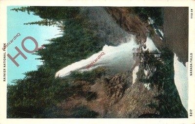 Ansichtskarte - Mount Rainier Nationalpark, Narada Falls
