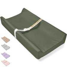 Vegan Leather Baby Changing Pad - Diaper Wipeable Changing Pad, Waterproof Co...