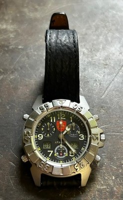 Sector No Limits Chronograph Watch SS Black Dial Swiss