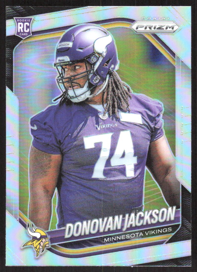 2544L 2025 Panini Prizm #358 Donovan Jackson Silver