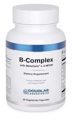 Douglas Laboratories B-Complex with Metafolin Comprehensive B Vitamin 60Capsules