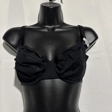 AERIE Black full coverage SMOOTHEZ bra women’s size 34DD