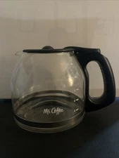 Mr. Coffee 12 Cup Glass Replacement Pot Carafe Black