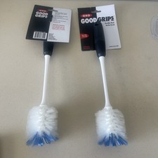 Set Of 2 OXO Good Grips Flexible Neck Bottle Brush 36391 Dishwasher Safe