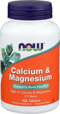 Now Foods Cal-Mag, 500/250 mg, 100 Tabs