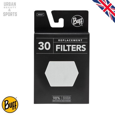 Buff Adult White Filter 30 Stück, NEU im Karton