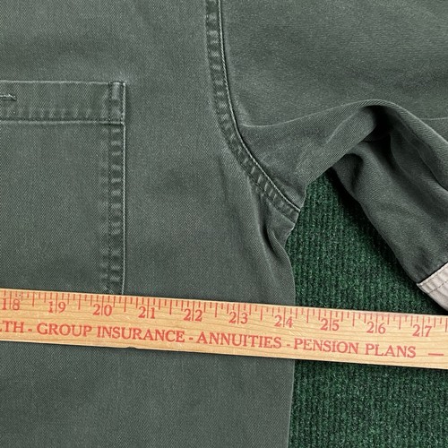 VTG Woolrich Rifle Shooting Shirt Mens Large Green Button Down Hunting Outdoors - Picture 7 of 10