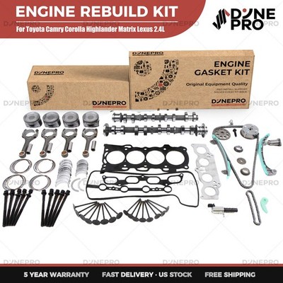 Overhaul Engine Rebuild - Camshaft Kit For 02-09 Toyota Camry RAV4 2.4L 2AZFE
