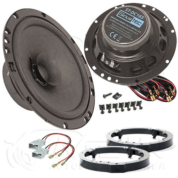 Sinustec Auto Lautsprecher FüR Honda Civic 8 - Viii 2005-2012 Heck TüR 165 #A3AJ-image