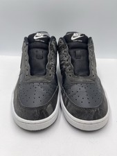 Nike Court Vision Lo NN Women's Black/White Low Top Sneakers HQ4377-001 Size 9
