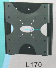 STAFFA DA PARETE PER TV LCD PLASMA DA 10" A 37" L170 SUPPORTO FISSO 35KG
