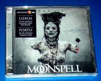 MOONSPELL, Extinct, 10-track CD, SEALED, LAST COPY