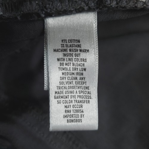 Bonobos 5-Pocket Hose Herren 35/32 gerade grau Stretch Baumwolle Made in USA - Bild 11 von 12