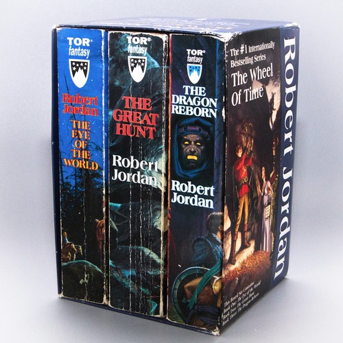 The Wheel Of Time Book 1 2 3 Eye World / Great Hunt / Dragon Reborn | Box Set 1 - Picture 5 of 16