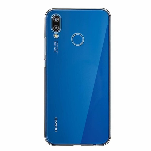 COVER TRASPARENTE IN SILICONE PIU PELLICOLA VETRO PER HUAWEI P20 LITE - Foto 4 di 7